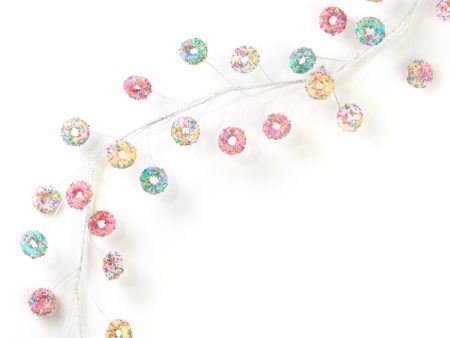 5  Pastel Rainbow Donut Garland on Sale