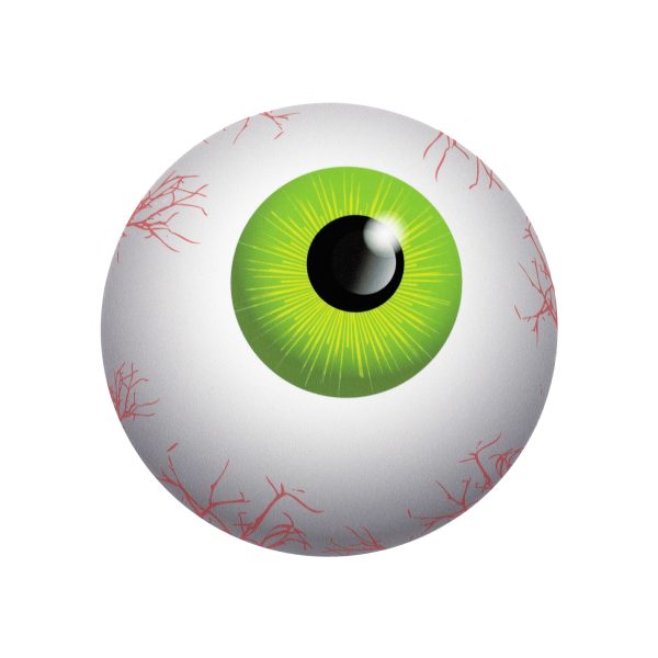 7  Waterproof Accent: Flat Green Eyeball Hot on Sale