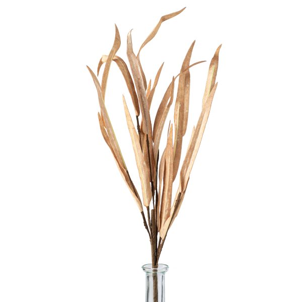 18  Foam Willow Leaves Pick: Beige Hot on Sale