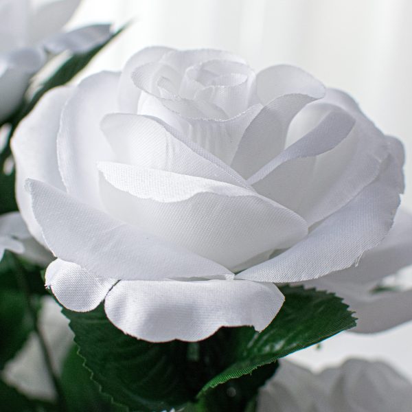 17  Colorfast Lillian Open Rose Bush (12): White Cheap