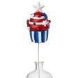 16  Patriotic Cupcake Pick: Red, White, Blue Discount