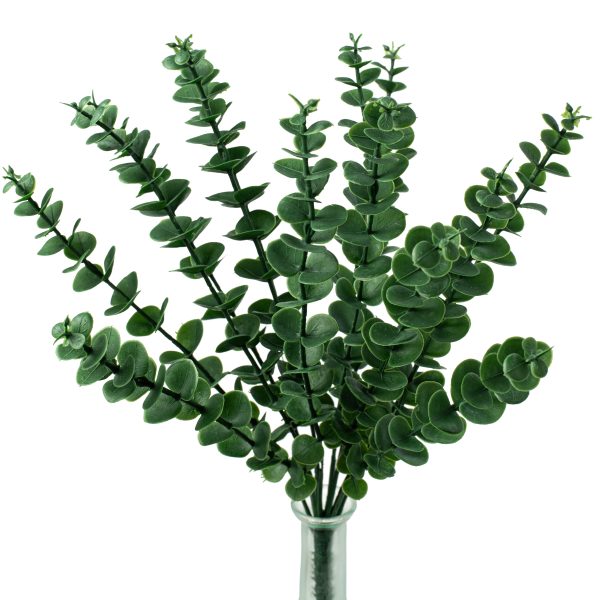 15  Plastic Eucalyptus Bush Online now