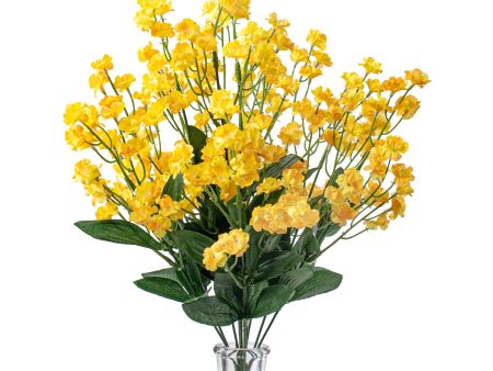 19  Colorfast Double Baby s Breath: Yellow Sale