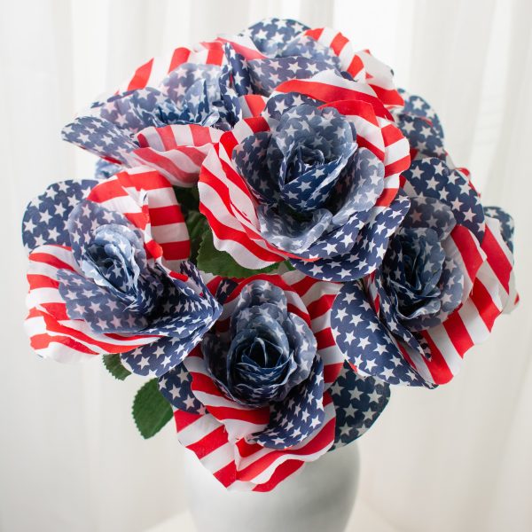 21  Colorfast American Flag Rose Bush Online Hot Sale