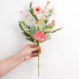 17  Ranunculus Daisy Pick: Pink & Green Online Sale