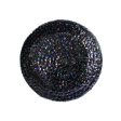 7  Glitter Flower Head: Black For Sale