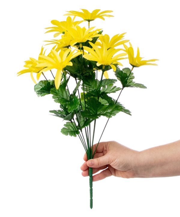 19  Daisy Bush: Yellow (12 Stem) For Discount