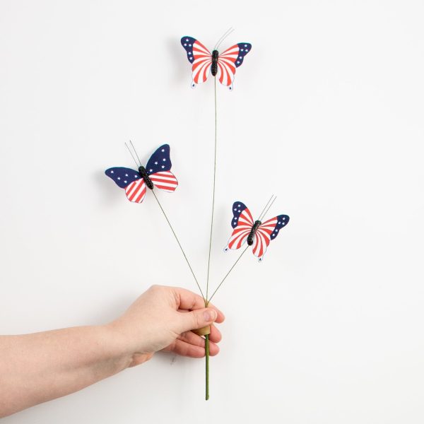 15  Patriotic Butterfly Spray Online Hot Sale