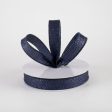 5 8  Shimmer Glitter Ribbon: Navy Blue (10 Yards) Discount