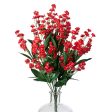 19  Colorfast Double Baby s Breath: Red For Discount