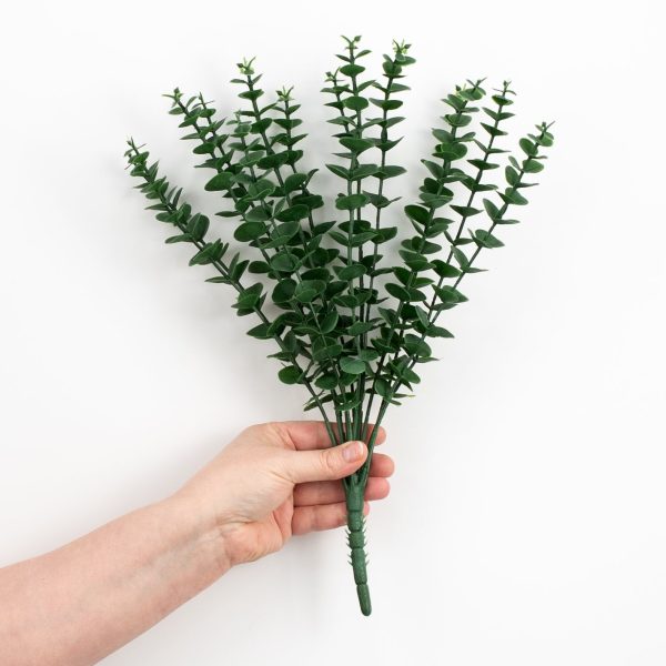 15  Plastic Eucalyptus Bush Online now