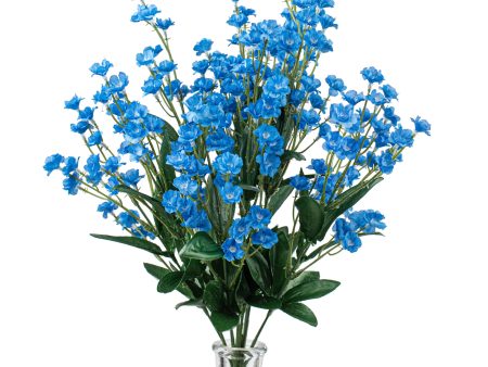 19  Colorfast Double Baby s Breath: Blue Online Hot Sale