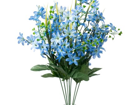 19  Star Blossom Bush: Blue on Sale