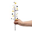 16  Wooden Bead Pick: Yellow, Black, White on Sale