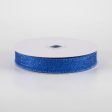 5 8  Shimmer Glitter Ribbon: Royal Blue (10 Yards) Fashion