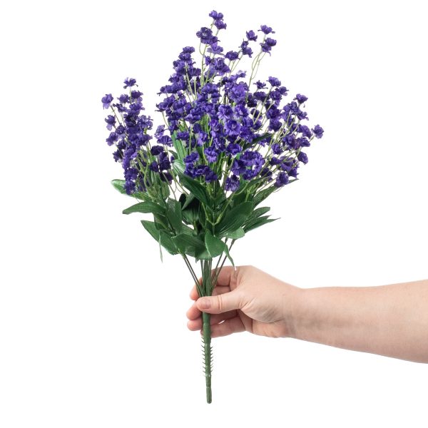 19  Colorfast Double Baby s Breath: Purple Discount