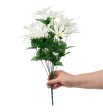 19  Daisy Bush: White (12 Stem) Cheap