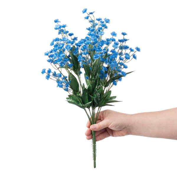 19  Colorfast Double Baby s Breath: Blue Online Hot Sale