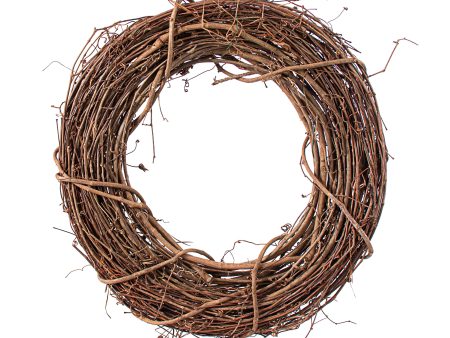 16  Natural Grapevine Wreath: Round Discount