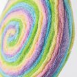 20  Spiral Lollipop Pick: Lavender Pastel Multi Fashion