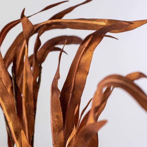 18  Foam Willow Leaves Pick: Brown Online Sale