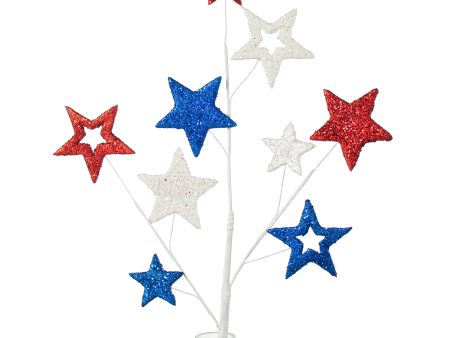 23  Glitter Star Spray: Red, White & Blue Online Sale