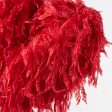 17  Furry Fabric Heart Pick: Red Fashion