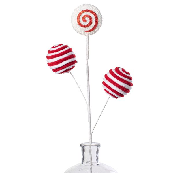 23  Chenille Peppermint Candy and Lollipop Spray Online