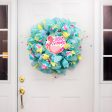 9.4  Round Waterproof Sign: Hello Summer Flamingo Sale