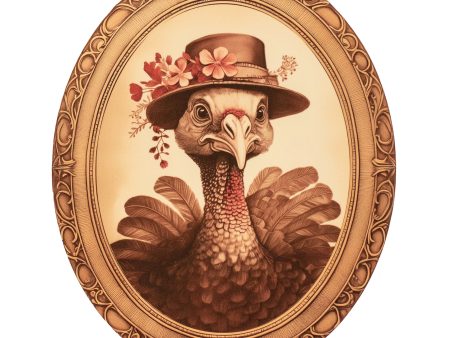 10  Waterproof Sign: Framed Mrs. Turkey For Cheap