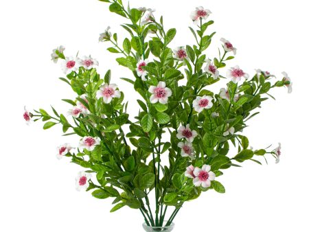 17  Small Flower Filler Bush: Pink Supply