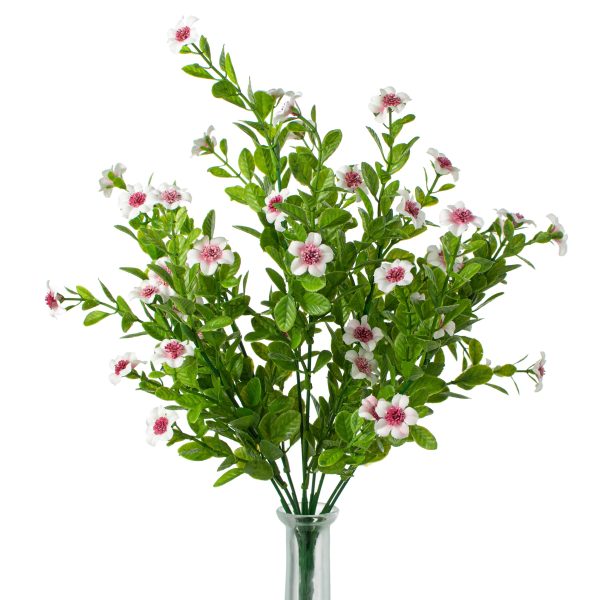 17  Small Flower Filler Bush: Pink Supply