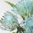 15  Thistle Floral Bouquet: Blue Online Hot Sale