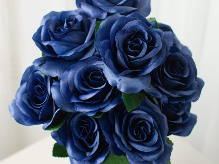 17  Colorfast Lillian Open Rose Bush: Royal Blue Discount