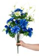 23  Rose Bud, Dahlia, Lily Bush: Blue Online Sale