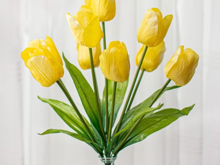 17  Tulips Bush: Yellow Cheap