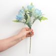 15  Thistle Floral Bouquet: Blue Online Hot Sale