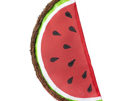 [IRREGULAR] 21  Grapevine Hanger: Watermelon Slice For Sale