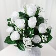 16  Colorfast Lillian Rose Bud Bush: White (14) Online