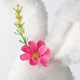 16  Easter Bunny Head Pick with Pink Flower Online Sale