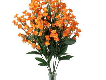 19  Colorfast Double Baby s Breath: Orange Online Sale