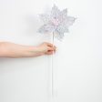 22  Confetti Poinsettia Stem: Pink & White Online