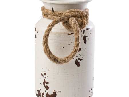 8  Antique Milk Can Ornament: Cream Cheap