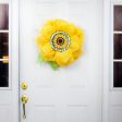 8.5  Round Waterproof Accent: Stained Glass Sunflower Head Supply