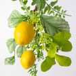 4  Lemon, Fern & Salal Greenery Leaves Garland Cheap