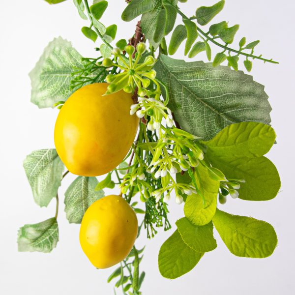 4  Lemon, Fern & Salal Greenery Leaves Garland Cheap