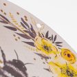 8  Metal Sign: Gold Foil Bee with Florals on Sale