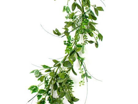 5  Leaves & Fern Garland on Sale