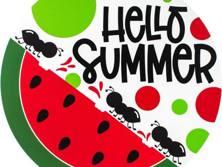 17  Waterproof Door Hanger: Hello Summer Watermelon Discount