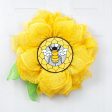 8.5  Round Waterproof Accent: Stained Glass Honey Bee Cheap